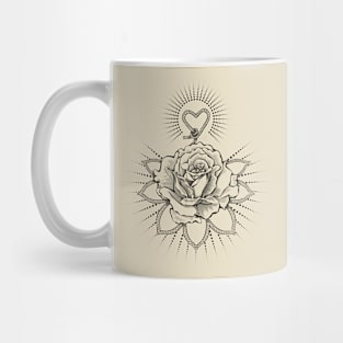 Flower heart energy Mug